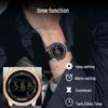 Lory Waterproof Shockproof Smart Pedometer Watch with Alarm and Straight Strap for Men and Women