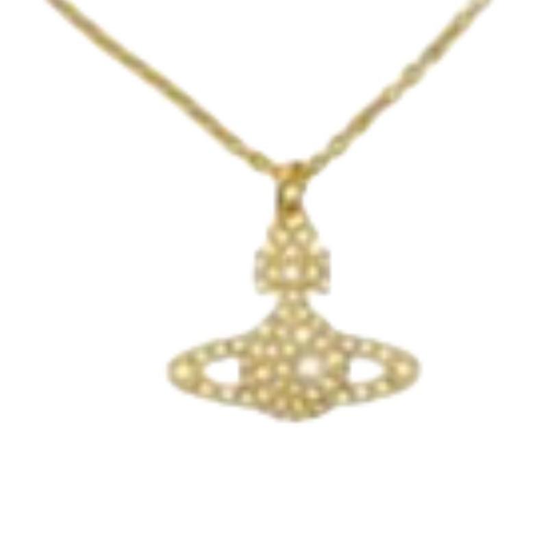 Vivienne Westwood Ball Pendant Brass Necklace Women s Gold 6302009202R934 золотой