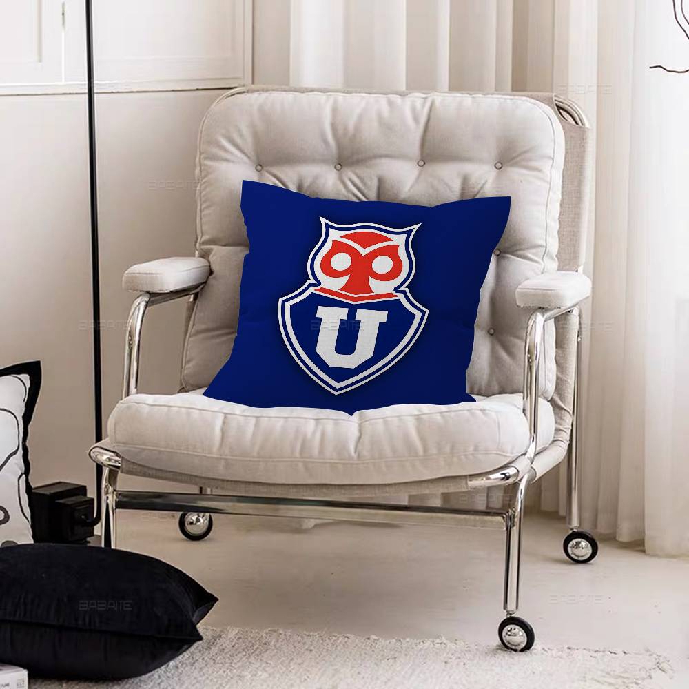 Chile U-University Logo Cushion Cover Inches Farmhouse Decor Home Throw Pillow Covers For Couch Decorations
