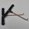 1Pc Trampoline Spring Pull Tool Trampoline T Hook Tool Tent Peg Puller Extractor Trampoline Hook Bungee Trampoline Assembly Tool