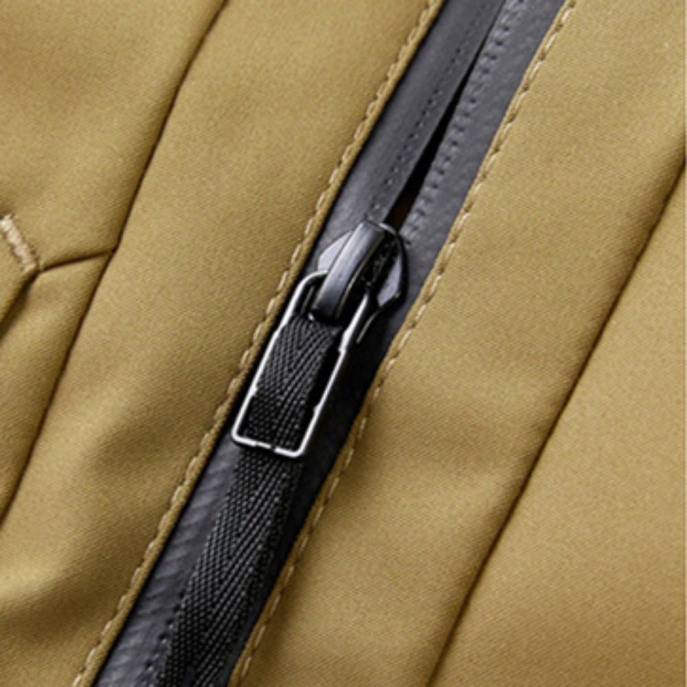 Autumn and Winter Fashionable Trendy Waterproof Warm Hooded Work Jacket Men's Casual Loose Sports Large Size High Quality Coat