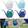 Regadera 4L Regadera de Plástico con Asa Cómoda Regadera Pequeña para Jardín Boquilla Larga para Interior Exterior