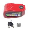 090E Aluminum Security Anti-theft Lock Disc Brake Lock Alarm Waterproof Brake Lock Motorcycle Wheel Disc Lock Bike Wheel Lock