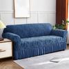 1 Piece Set Sea Wave Skirt Stretch Sofa Cover Non-Slip Full Cover Dust Cover Bedroom Living Room Home Decoration 2/3/4 People