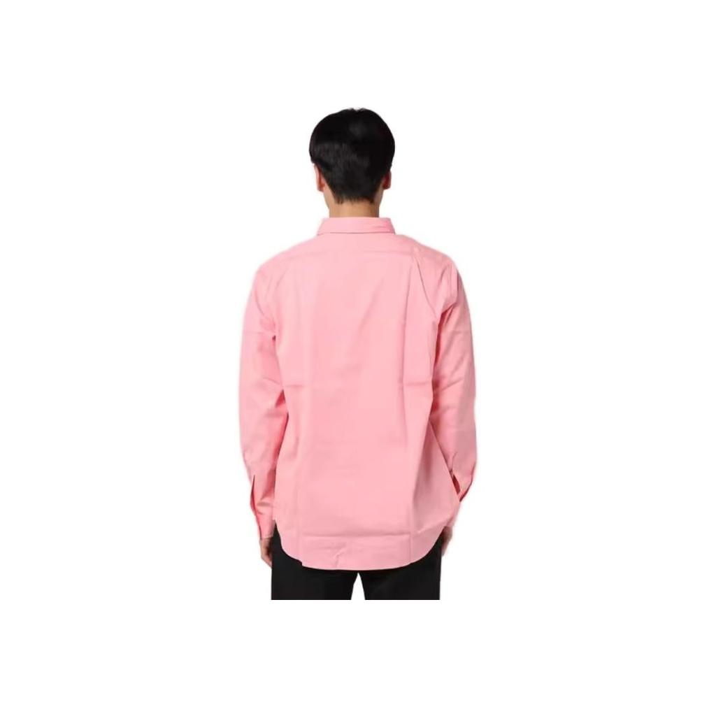 Levis Solid Color Vintage Casual Long Sleeve Shirt Men Shirts Pink 84532-0000