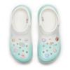Crocs Crush Clog REGO Hot Dog Blue Mood Starfish Fresh Cute Poop Feeling Hole Shoes Unisex Bone White Blue