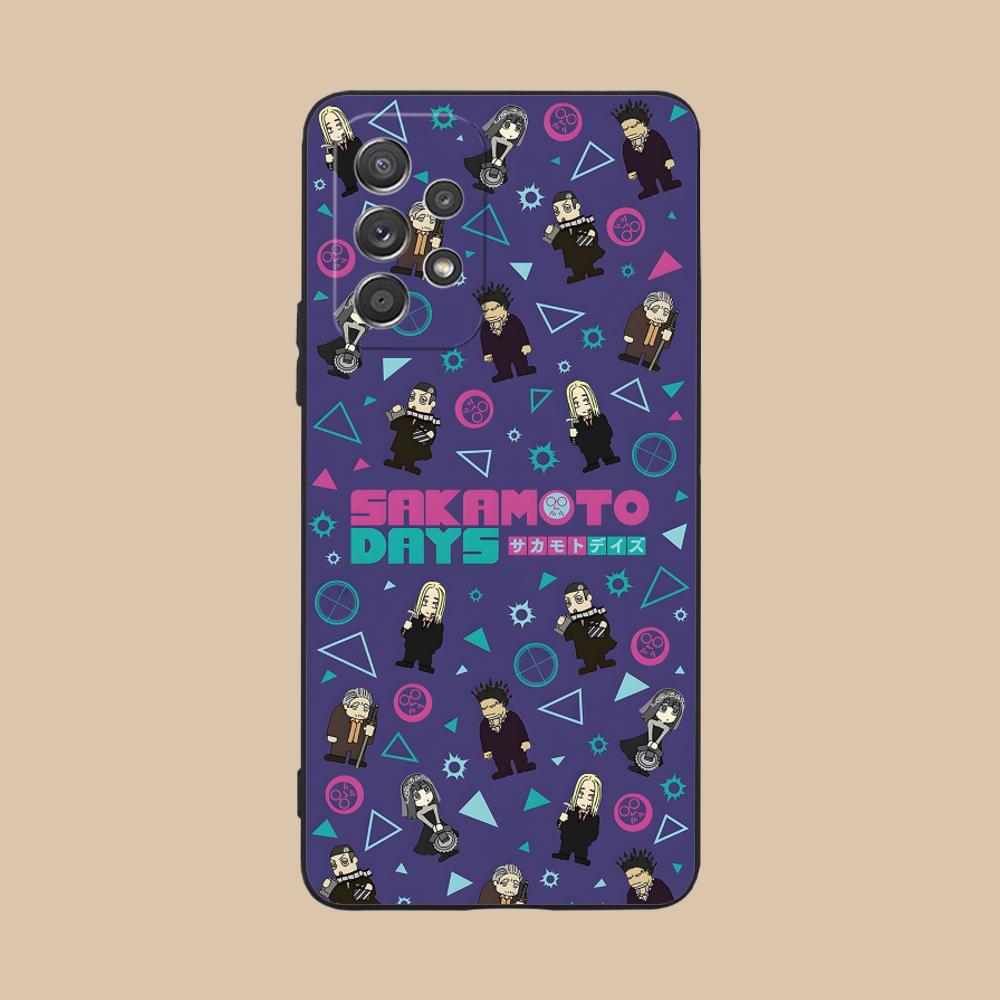 

Sakamoto Days Mobile Phone Case for Samsung Galaxy A73 72 71 70 56 55 54 53 52 36 35 34 23 16 15 5G Colour Printing Cover Luxury Galaxy A51 5G