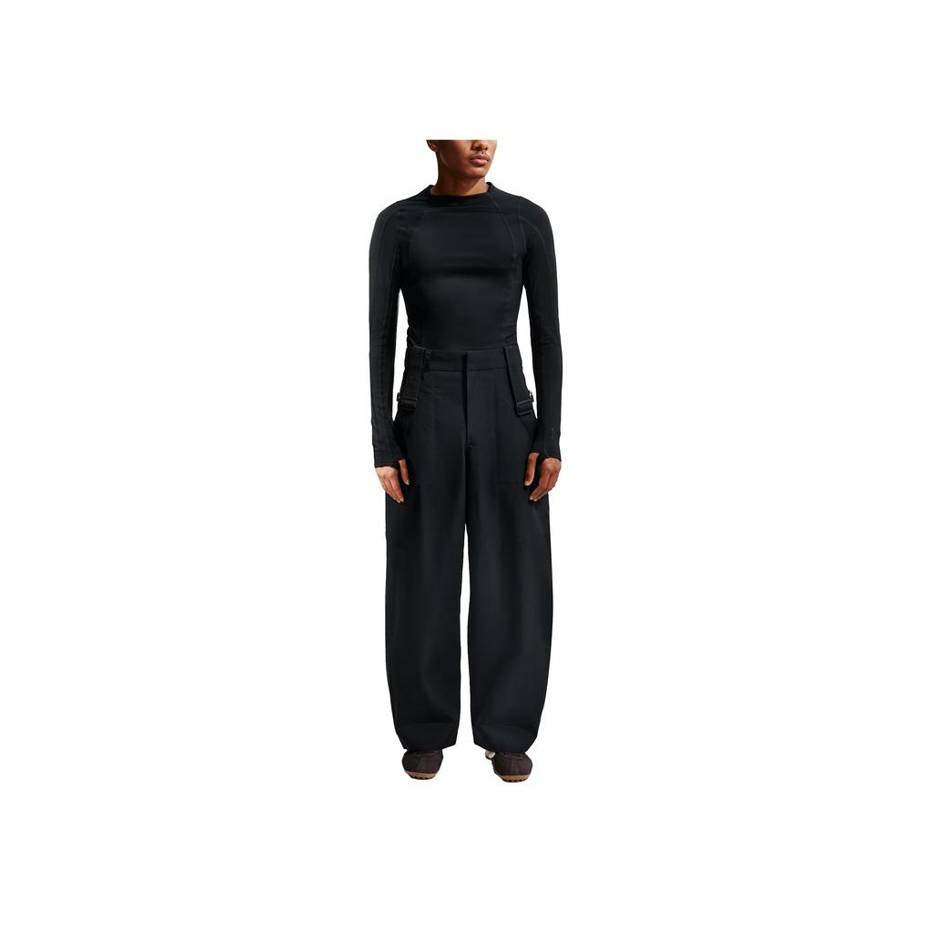 Nike x Jacquemus FW25 GORE-TEX Solid Color Waterproof Zipper Detachable Shoulder Strap Overalls Unisex Overalls HQ6150-010