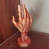 Game Controller Holder Stand 3D Printed Universal Gaming Headphone Controller Stand Mechanical Hand Statue