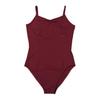 Body da donna con ritaglio sul retro, body da ginnastica, danza classica, ballerina