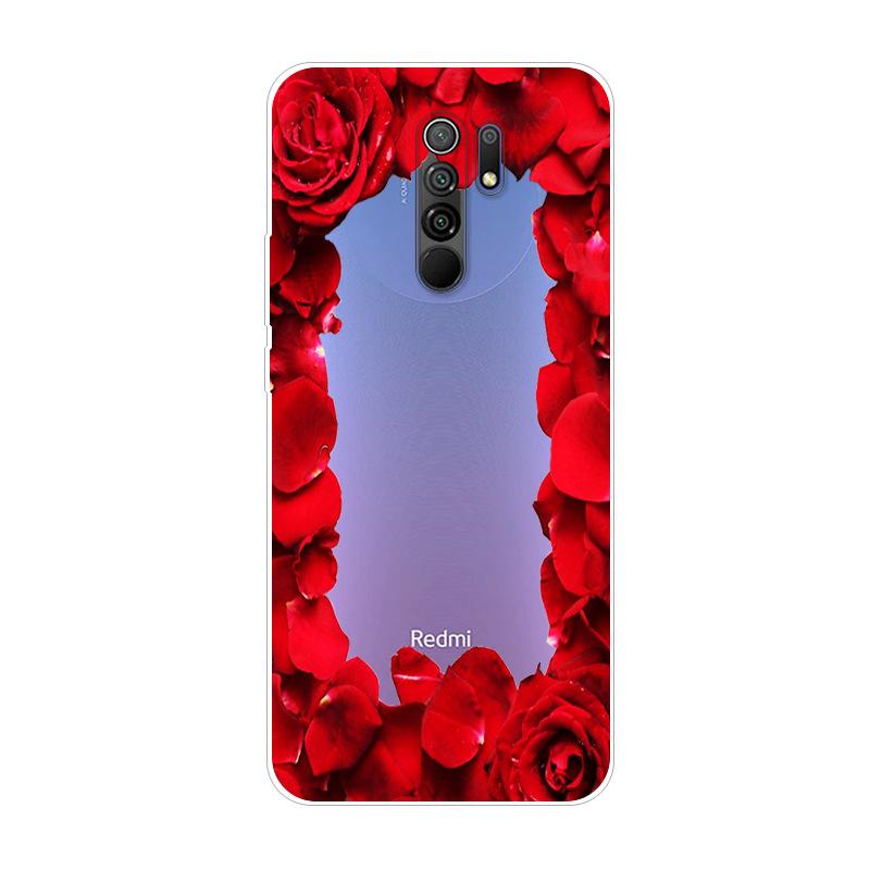 For Coque Redmi 9 Case Transparent Soft TPU silicon Phone Cover For Xiaomi Redmi 9 Case Redmi9 Clear Fundas For Redmi 9 6.53"