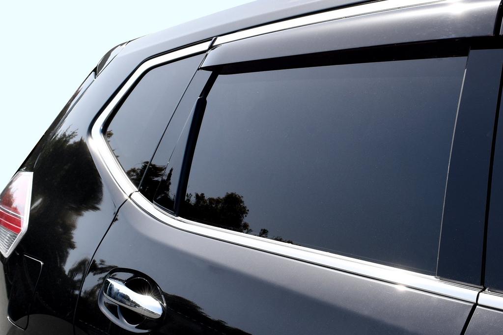 SecondStage Nissan T32 Triangular Pillar Piano SHN0156BLK X-Trail Panel, Black,