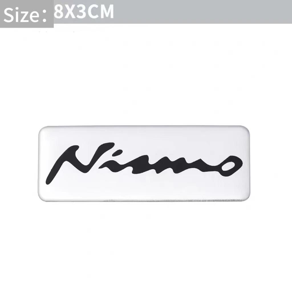 

Aluminum Car Badge Body Side Sticker Fender Trunk Decor Decal Styling For Nissan Juke Leaf Qashqai Patrol Pathfinder X-Trail Nis