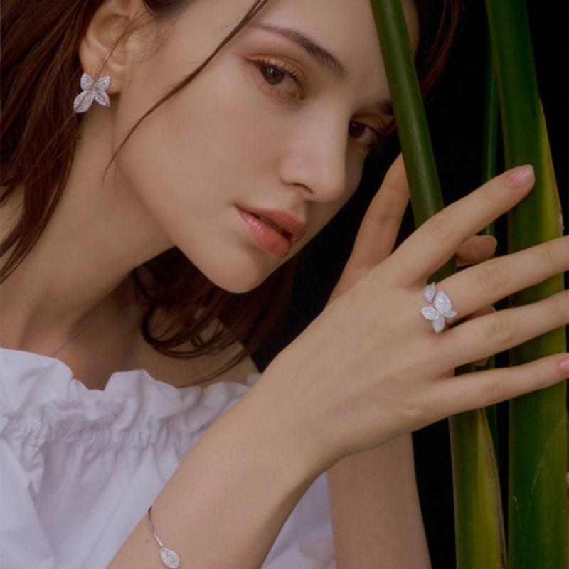 MACIER Blossom Open Ring