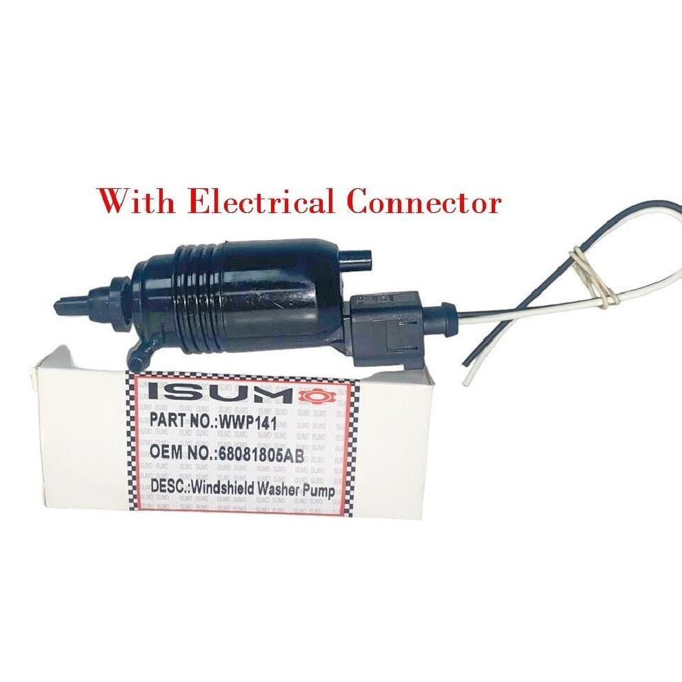 Windshield Washer Pump & Connector Fits Buick Cadillac Chevrolet GMC 2014-