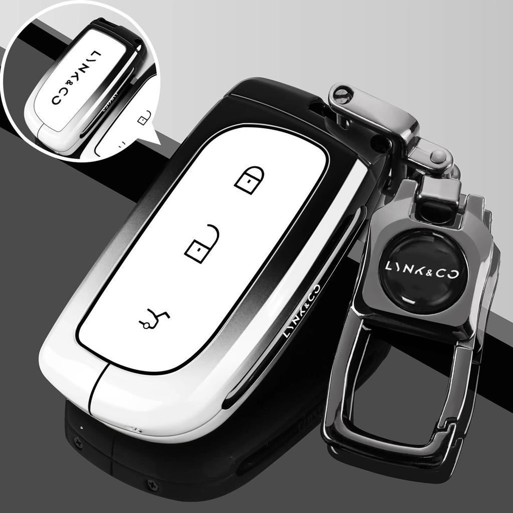 Car Key Case for LYNK&CO 900 LYNKCO Ultra LYNK CO 2025 Car-Styling Remote Cover Shell Keychain Housing Holder Fob Accessories