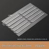 High-Transparency Anti-Collision Door Stopper & Silent Silicone Buffer Pad