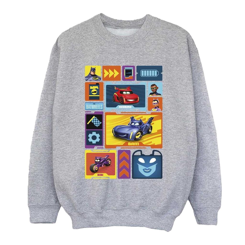 Batwheels Boys Collage Sweatshirt