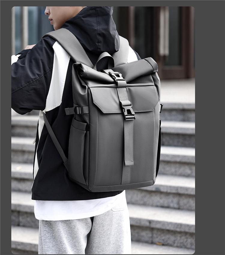 17.3 Inch Large Capacity Waterproof Commuter Backpack for Business and Outdoor Leisure