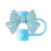 Bow Straw Cover Silicone Straw Covers Cap For 30&40 Oz Tumblers Reusable Straws Cute Tumbler Straw Topper Accessories