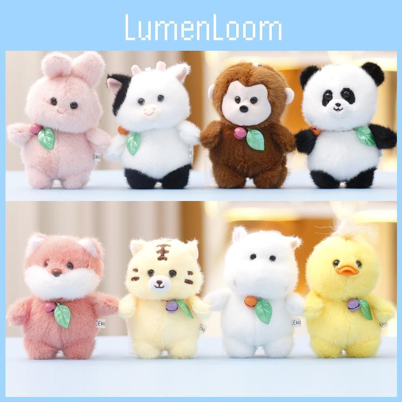 Charming Plush Rabbit Plush Toy With Cute Keychain For Bags And Accessories