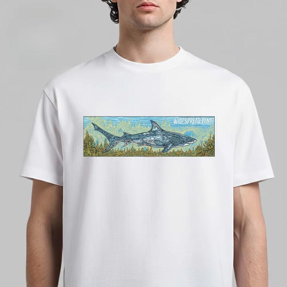 Widespread Panic Retro Psychedelic Creature Graphic Tee Rock Band Streetwear Casual Unisex Top For Unisex Unisex