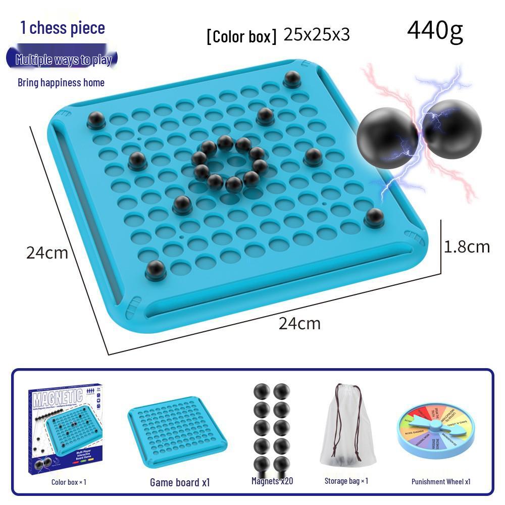 Magnetic Chess Puzzle Game for Kids – Interactive Logic and Strategy Toy