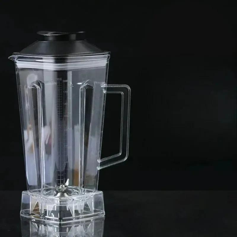 2L per Parte di Ricambio Frullatore Trasparente per Caraffa di Ricambio Frullatore SILVER CREST Capacità Ricambio Frullatore Compatibile 1 pz