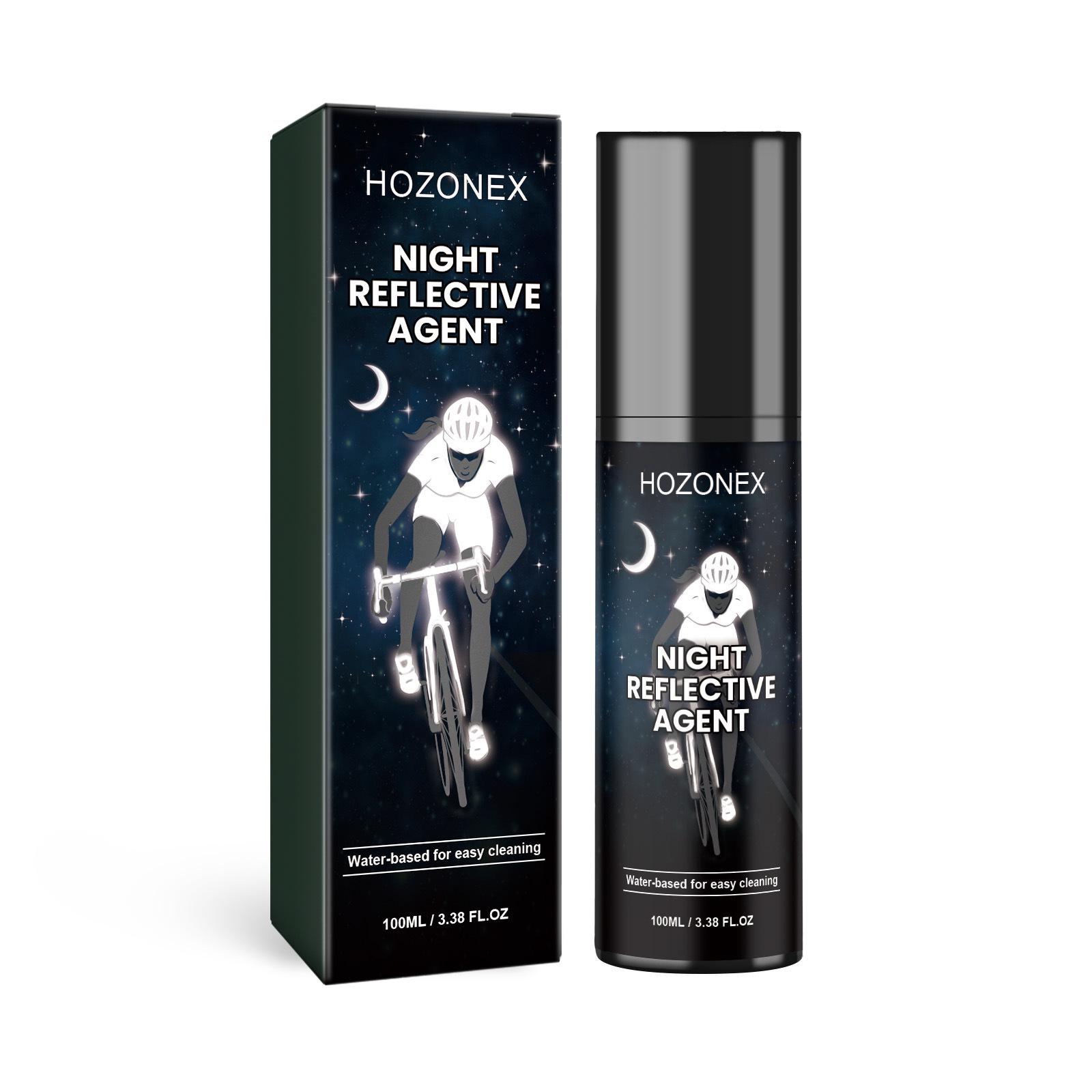 Hozonex Eco-Friendly Luminous Reflective Bicycle Spray Clothes 100ml