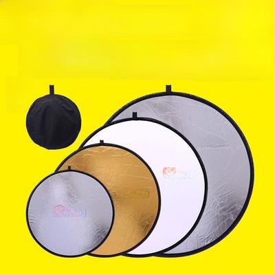 Foldable Photo Reflector Board for Fill Light and Live Broadcasts, Portable Outdoor Studio Lighting Block.