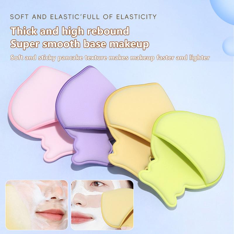 1 Pcs Mini Finger Puff Foundation Small Air Cushion Powder Sponge Face Concealer Bb Cream Cosmetic Applicator Makeup Tools