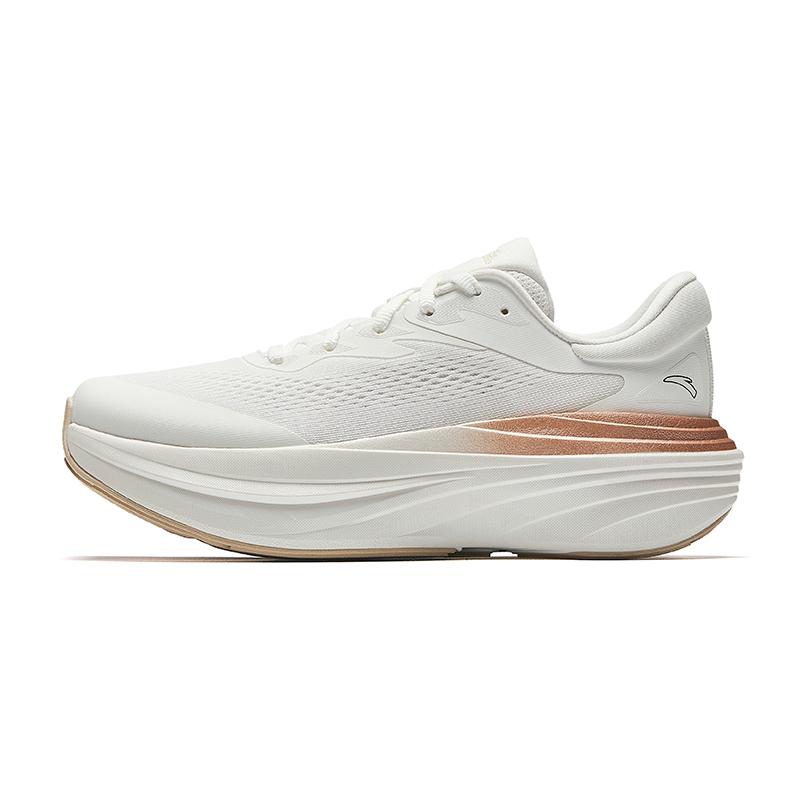Anta Travel Step 2S Comfortable Shock Absorbing Breathable Low Top City Commuting Running Shoes Women Sneakers White 122535545-1
