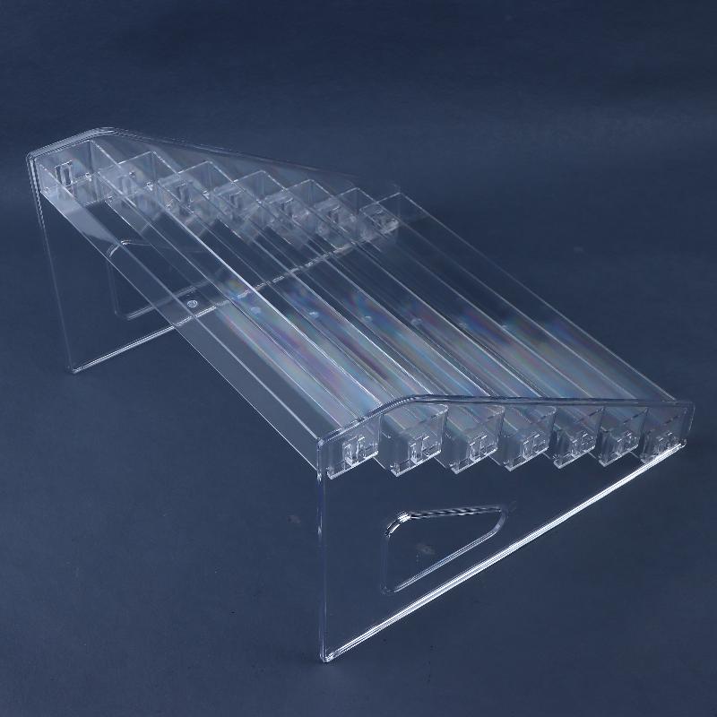 1 Set Lippenstift-Organizer 3/4/5/6/7 Schichten Erhöhte Kosmetik-Aufbewahrungs-Organizer Nagellack-Parfüm-Display-Ständer