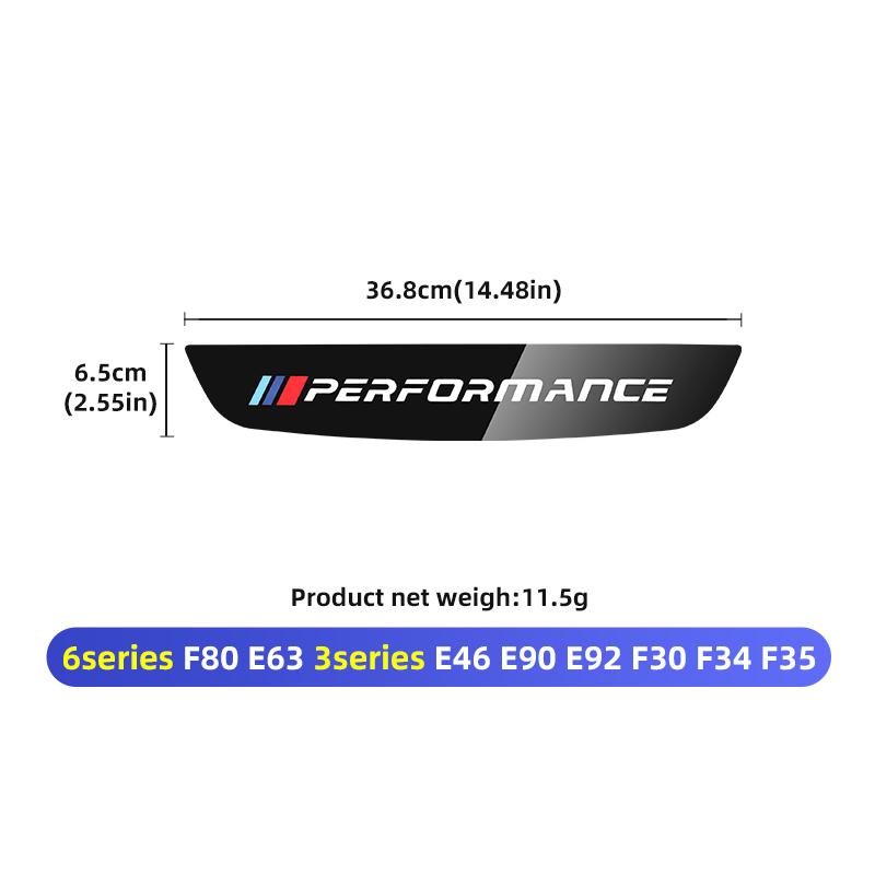 2025 Hot Car Rear Stop Lamp High Mount Brake Light Sticker For BMW E60 E90 E81 E87 F01 F07 F10 F22 F23 F30 F32 F34 G20 G30 G11 G