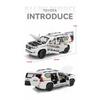 1/18 Toyota Prado Land Cruiser SUV Alloy Model Car Toy Diecasts Casting Sound and Light Car Toys for Children Vehicle