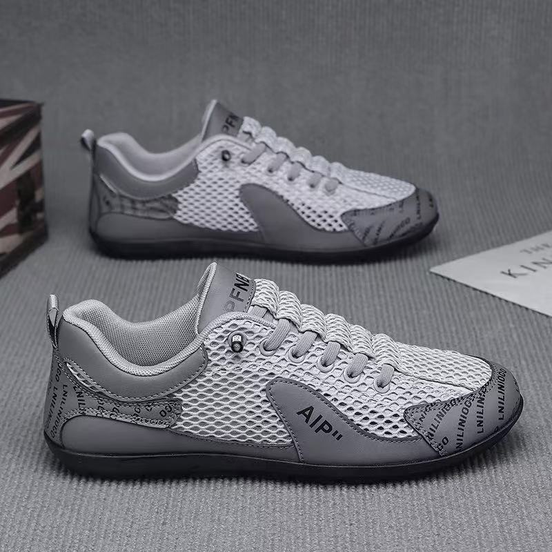 

Men s shoes summer new men s versatile breathable casual mesh shoes new 39 серый