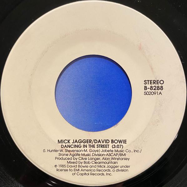 

7inch Record MICK JAGGER / DAVID BOWIE - Dancing In The Street B8288 EMI America 1985 US Rock Used