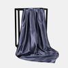 90Cm Solid Colors Neckerchief Hijab Scarf For Women Silk Satin Headband Hair Scarves Female Square Shawls Head Scarfs For Ladies