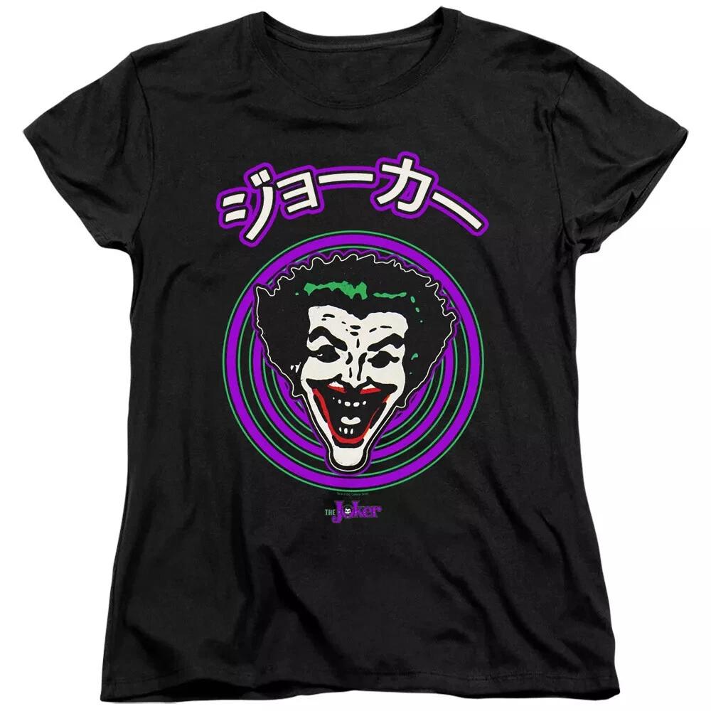 Batman  Joker Spiral  Women s T-Shirt L