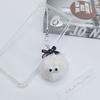 Cartoon Plush Monsters Pendant Phone Straps Lanyard Pocket Keychain Strap Backpack Charm Car Keys Decoration Chain