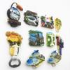 Brasilien-Kühlschrank-Kühlschrankmagnet-Aufkleber, 3D-handgefertigtes Kunstharz, Reisegeschenk, Souvenir, Sammlung, Dekoration