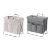 Storage Basket Foldable Dirty Laundry Basket Multipurpose Strong Load-Bearing Organizer for Clothes Groceries Snacks