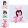 Realistic Reborn Baby Doll With Soft Full Silicone Body Safe And Non-toxic For Newborns