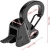 Fits 1/4"-3/8" Rope Boat Anchor Sliding Hook Black Quick Release Anchor Clip  Boat Anchoring