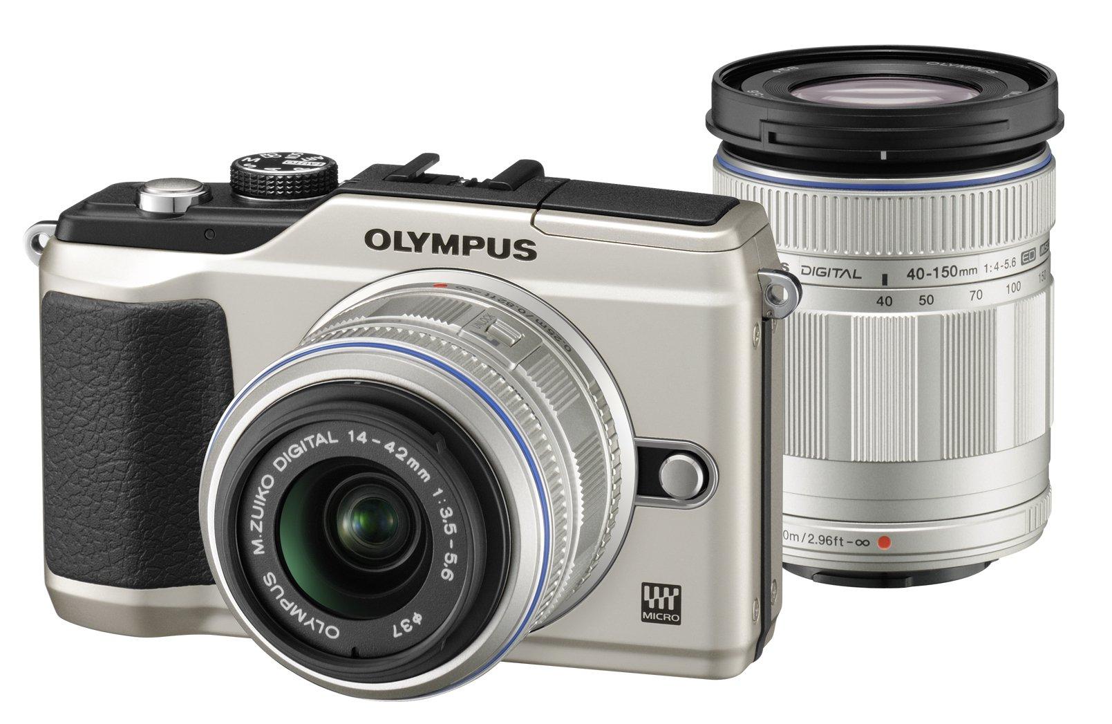 

OLYMPUS Mirrorless Single Lens Double Zoom Kit Gold TLKIT GLD E-PL2 E-PL2 золотий