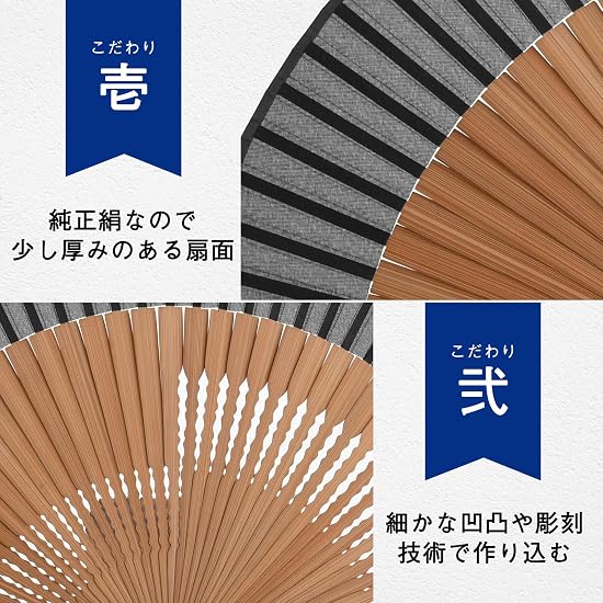 [Ganve] Folding Fan Men's Japanese Folding Fan Durable Popular Luxury Folding Fan Men's Stylish Men'