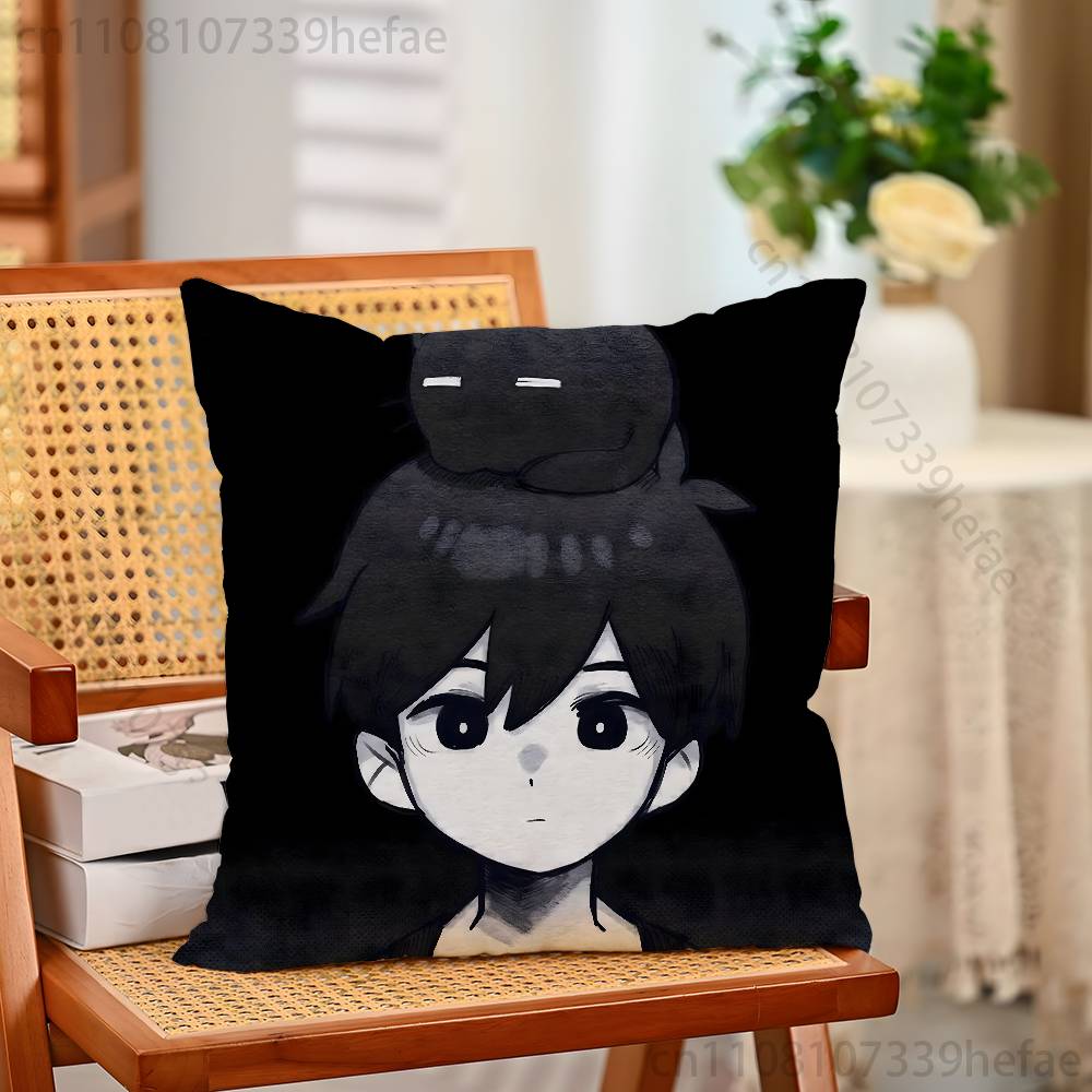Game OOmori Throw Pillow Case For Decoration 30cm 50cm 55cm Square Home Pillowcase Case