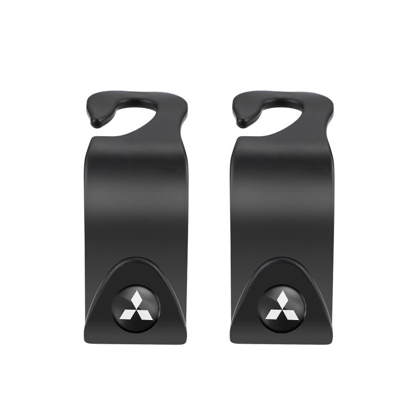2Pcs Car Interior Portable Seat Back Hooks For Mitsubishi Lancer Mirage Pajero Ralliart Jinxuan Lancer Ex Galant Attrage Pajero