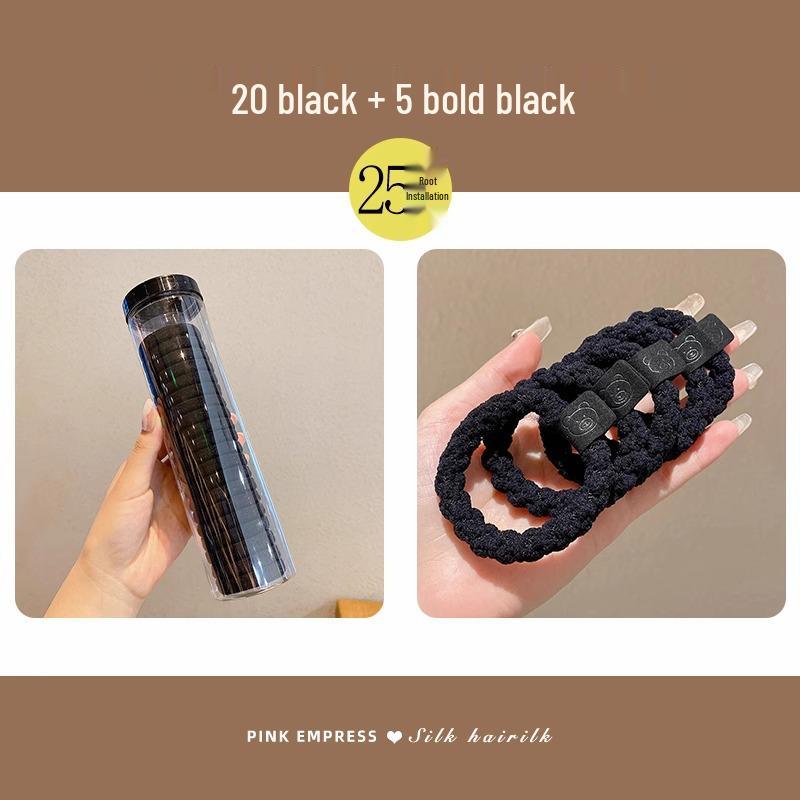 Wysokiej elastyczności gumki do włosów: Wytrzymałe gumki do włosów 2024 dla dziewcząt