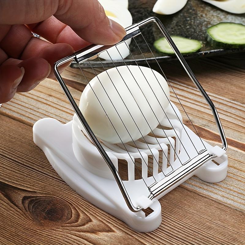 Egg Slicer Various Multi Functional Stainless Steel Egg Slicers Can Cut Soft Food for Practical Quick Household Kitchen Tools 2